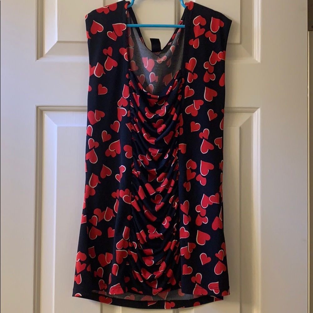 Business casual tank blouse